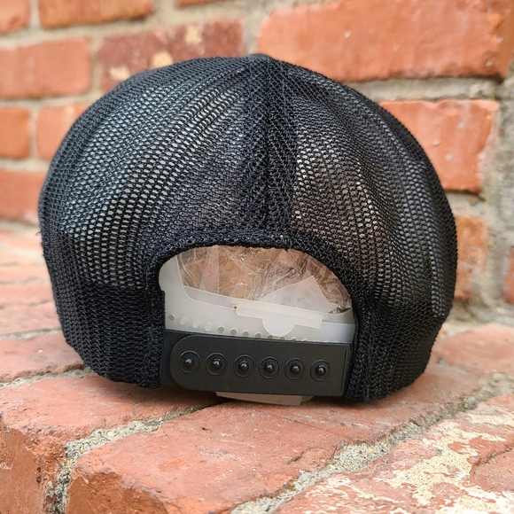 Vintage Texas Tech University Red Raiders NCAA AJD Snapback Trucker Cap Hat 80s - Picture 6 of 11